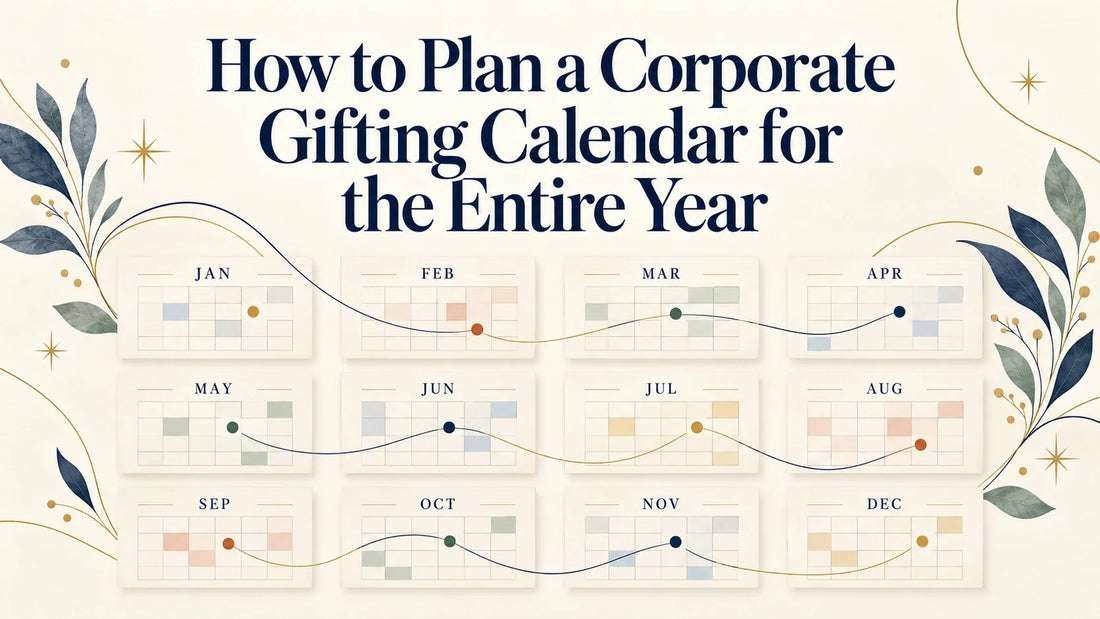 How to Plan a Corporate Gifting Calendar for the Entire Year