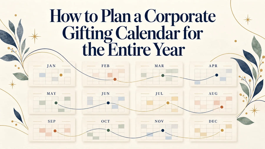 How to Plan a Corporate Gifting Calendar for the Entire Year