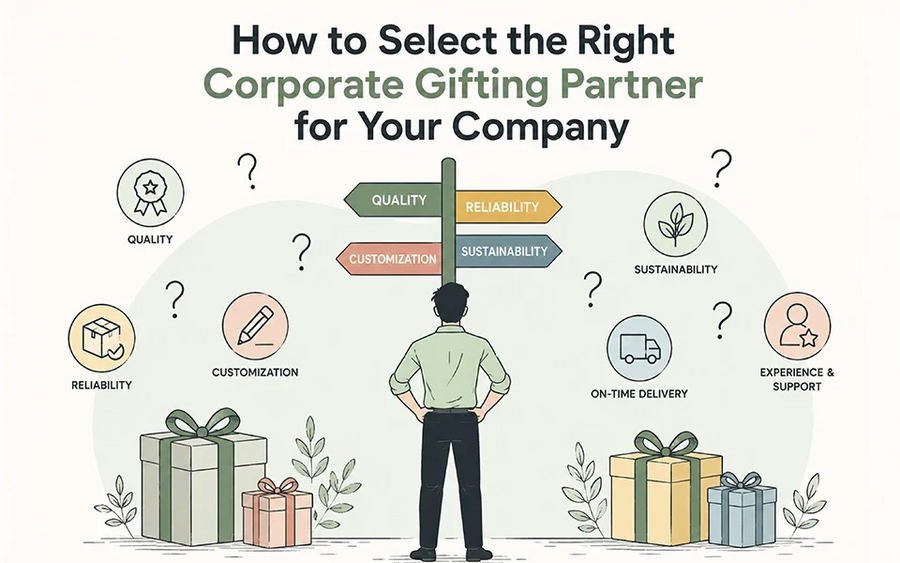 How to Select the Right Corporate Gifting Partner for Your Company