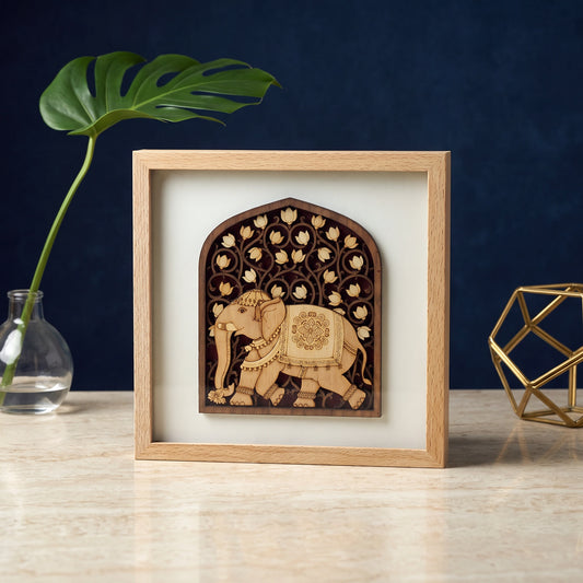 Carved Elephant Artisanal Keepsake - Loopify
