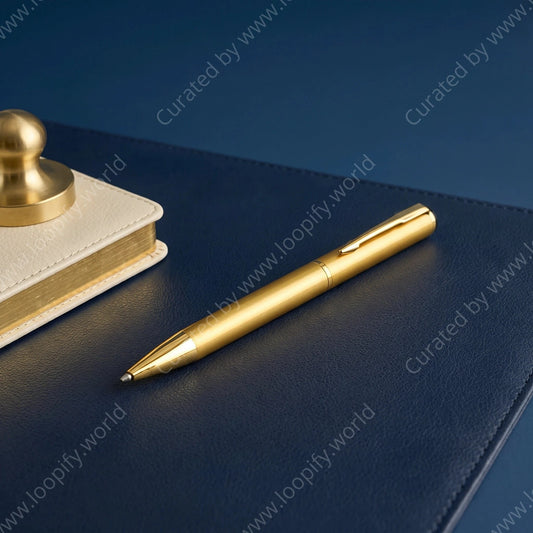 Aurum Gold Ballpoint - Loopify