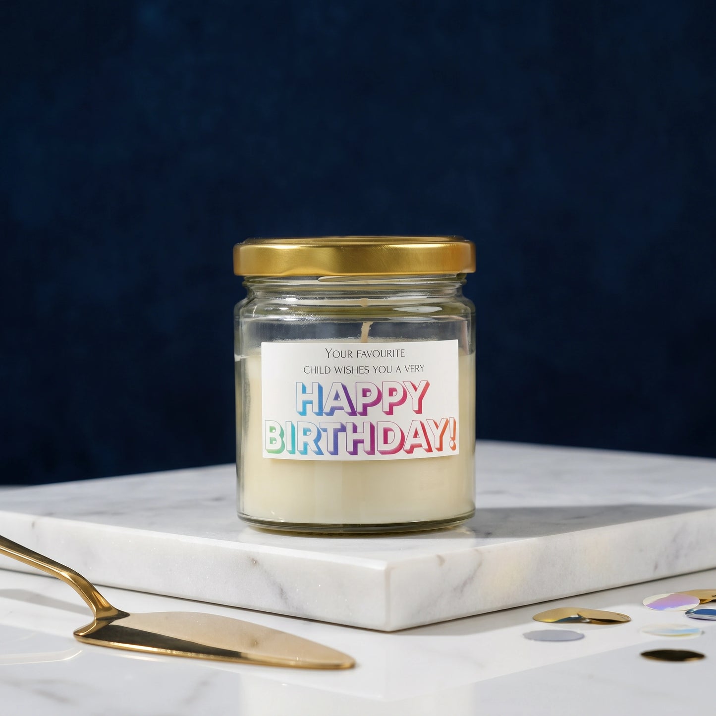 'Your Favorite Child Wishes You' Birthday Candle - Loopify