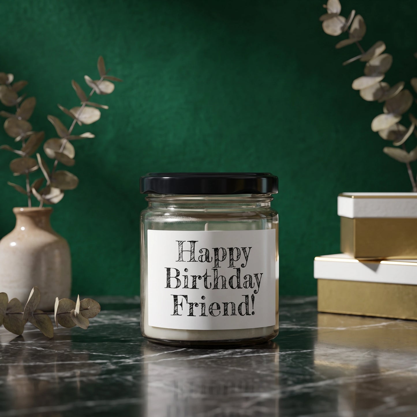 'Happy Birthday Friend!' Candle - Loopify