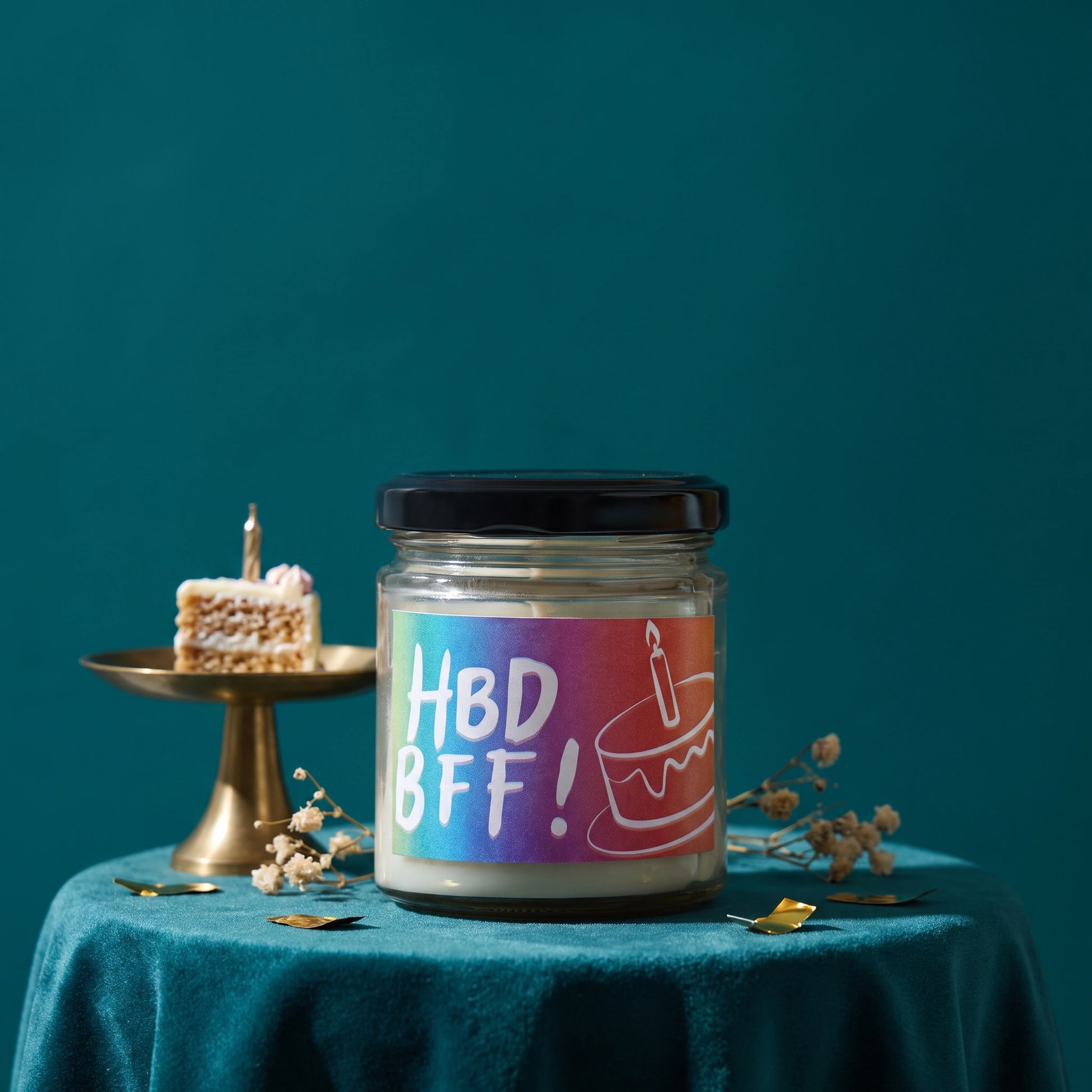 'HBD BFF!' Soy Candle - Loopify