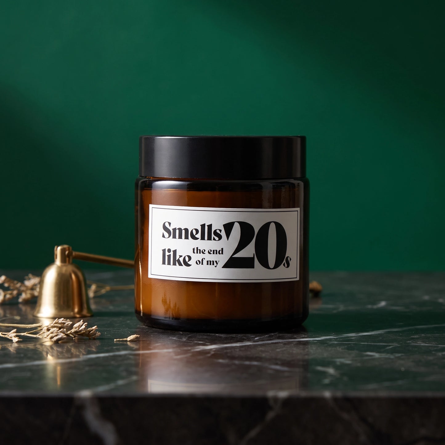 'Smells Like the End of Your 20s' Candle - Loopify