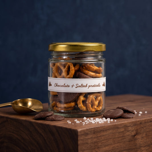 Choco-Dipped Salted Pretzels - Loopify