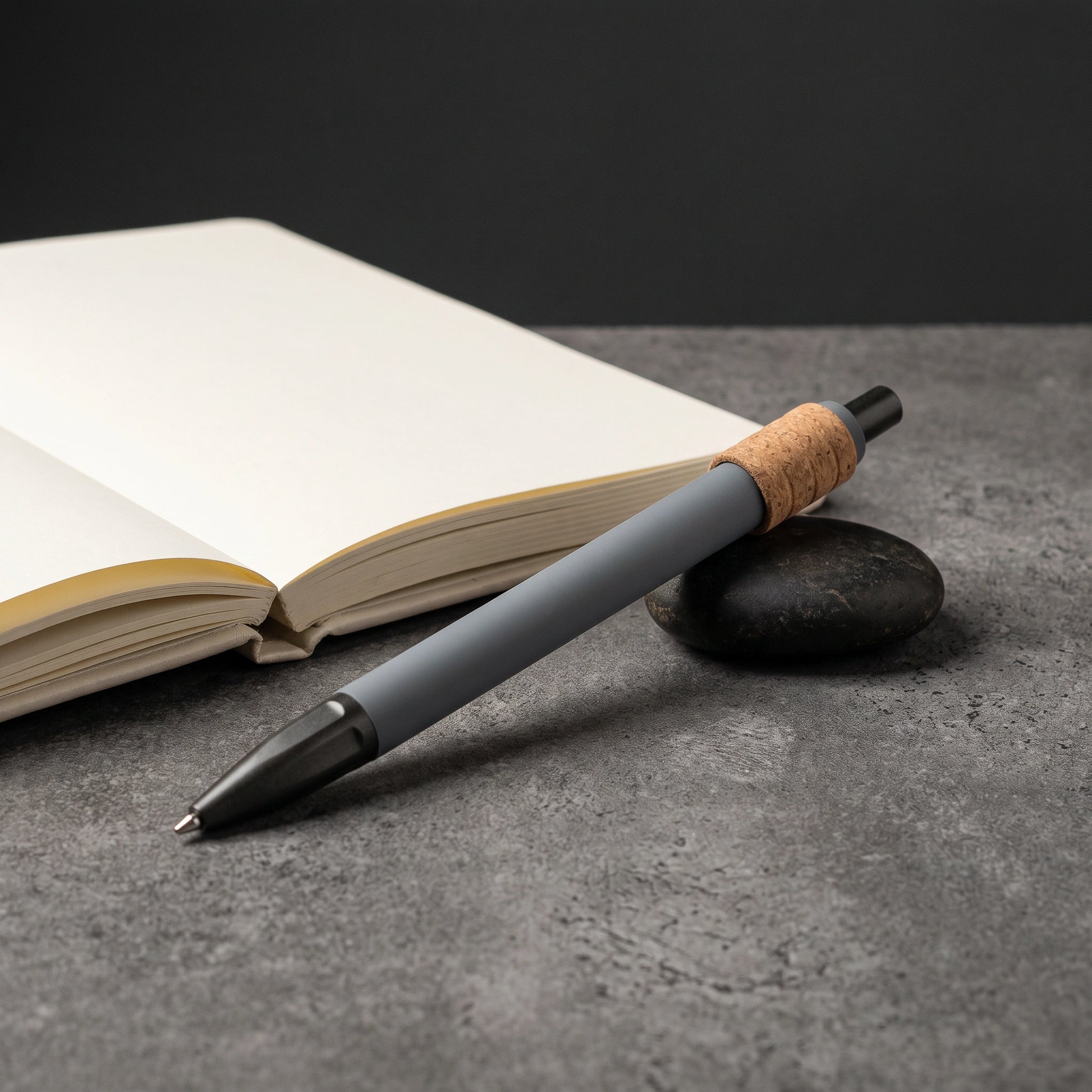 Clear Stroke Ballpoint – Grey - Loopify