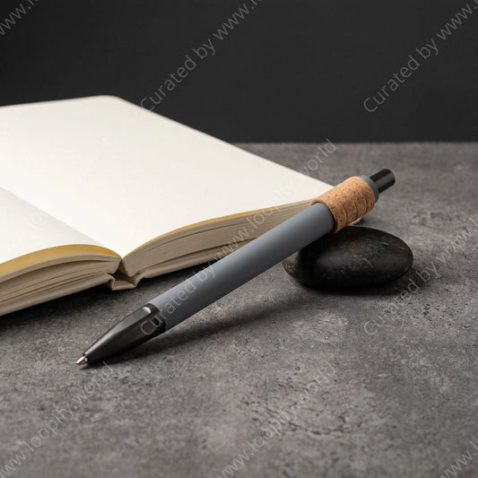 Clear Stroke Ballpoint – Grey - Loopify