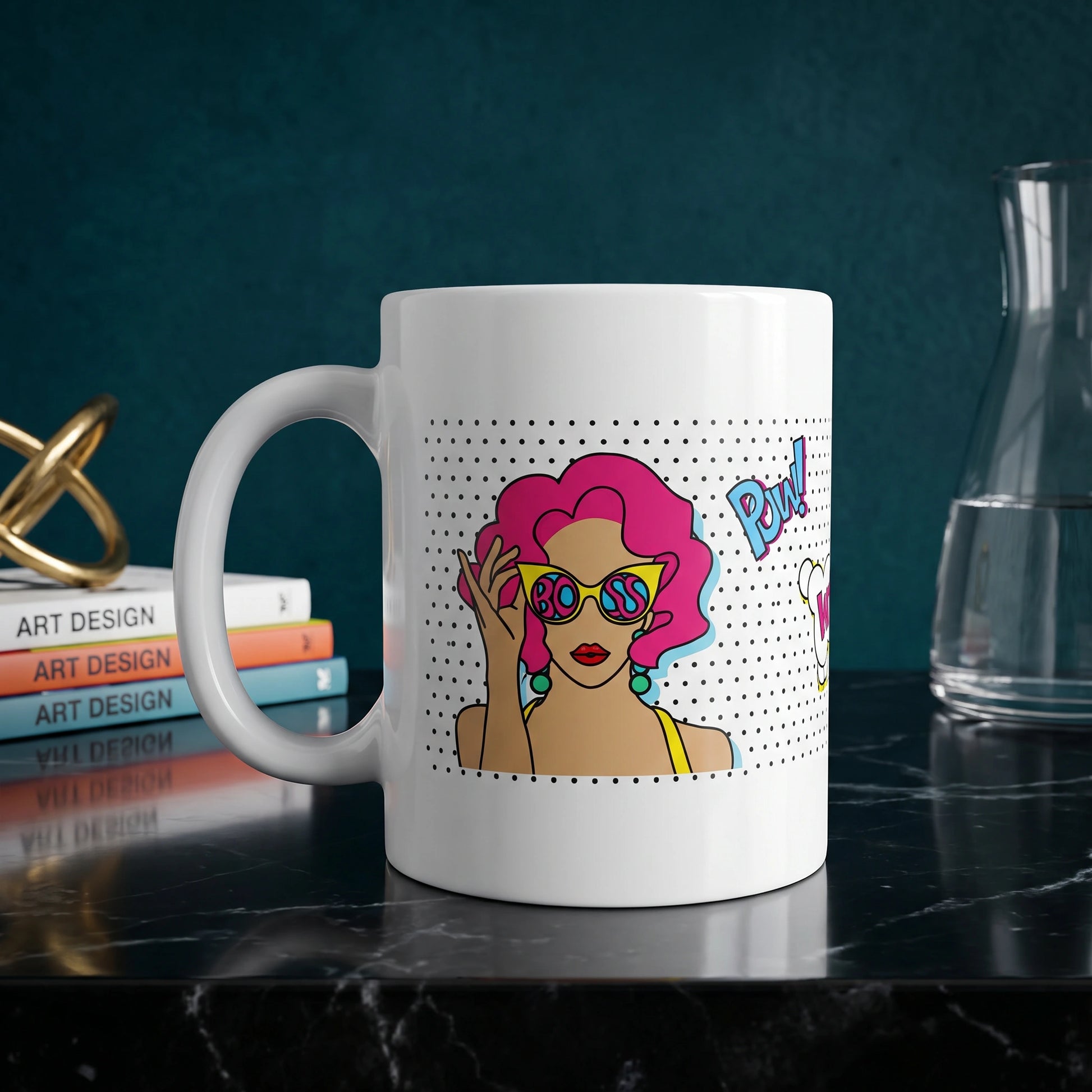 Girl Power Printed Mug - Loopify