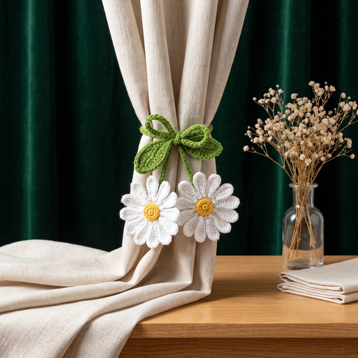 Lily Crochet Curtain Tie - Loopify