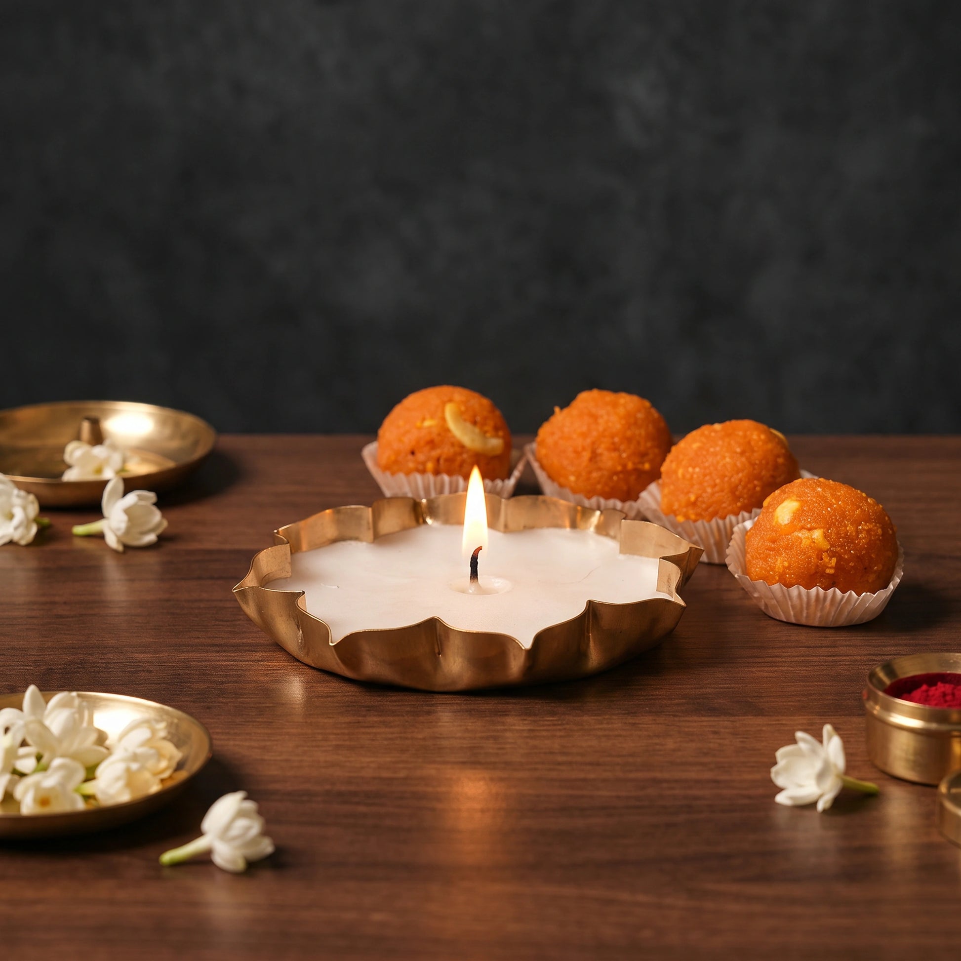 Chandni Lotus Diya - Loopify