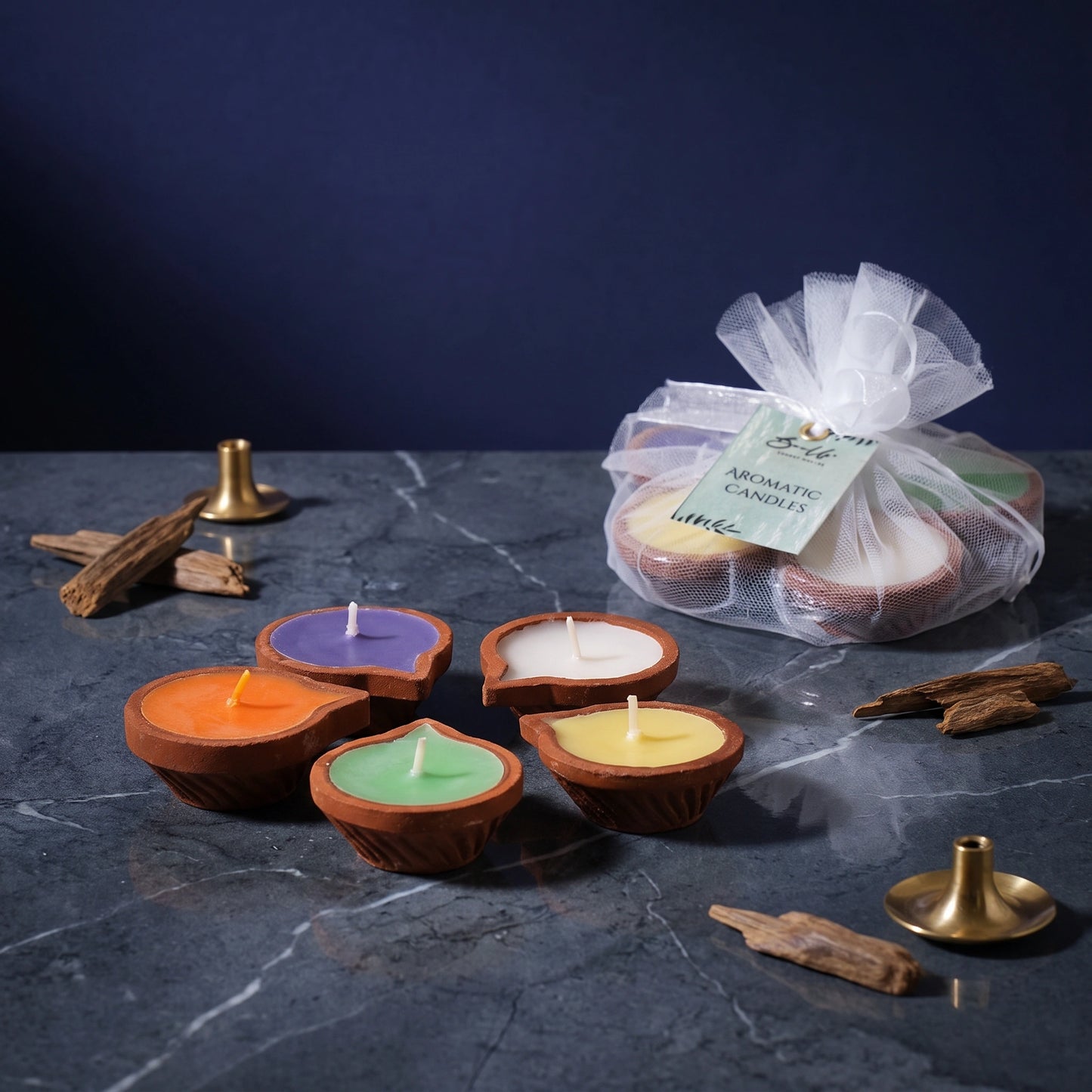 Kira Scented Candles – Set of 5 - Loopify
