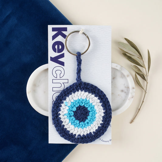 Protective Evil Eye Charm Keychain - Loopify