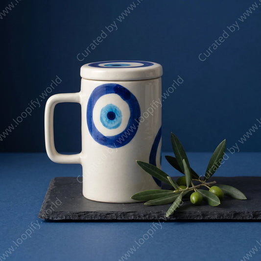 Evil Eye Ceramic Mug - Loopify