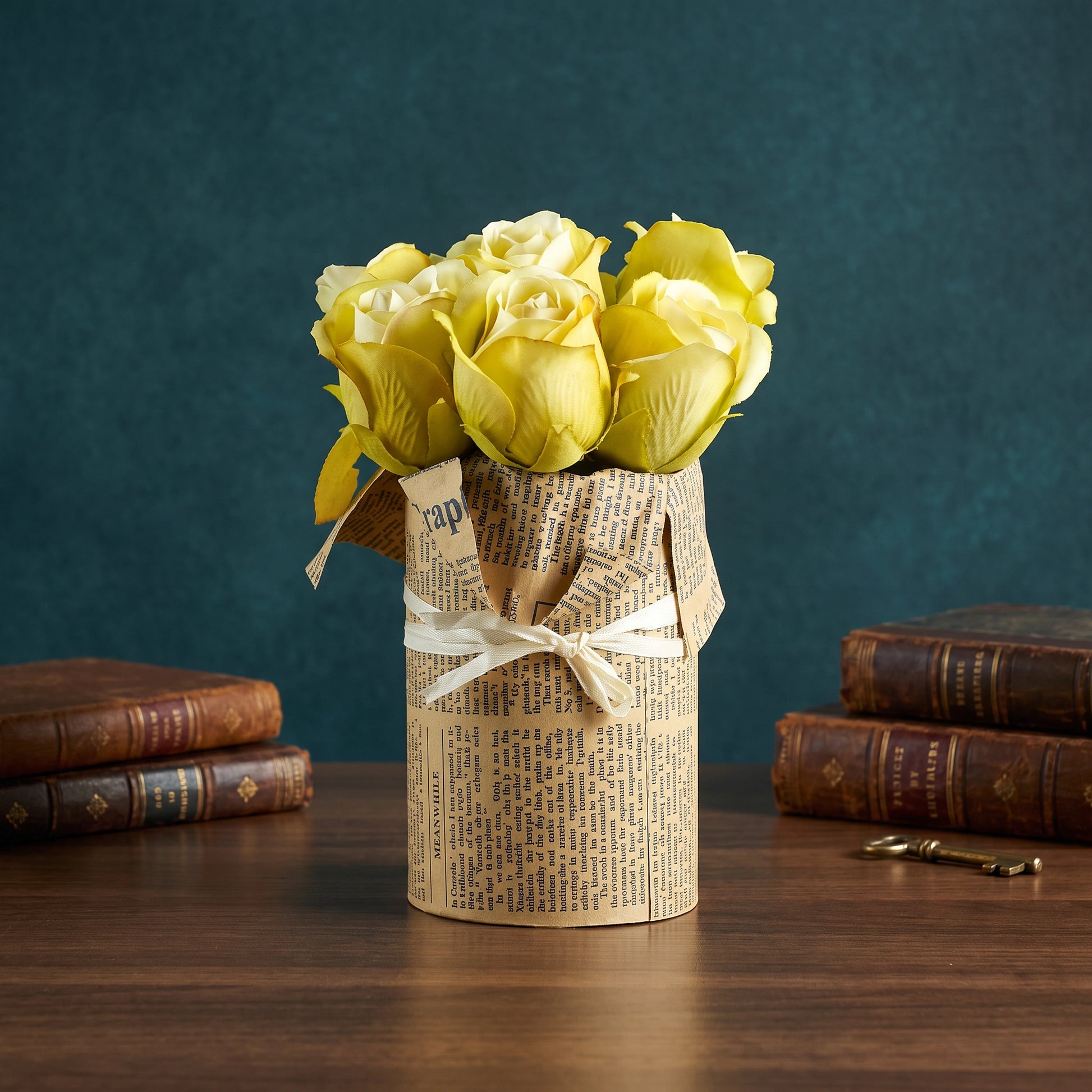 Everlasting Faux Rose Pot - Loopify