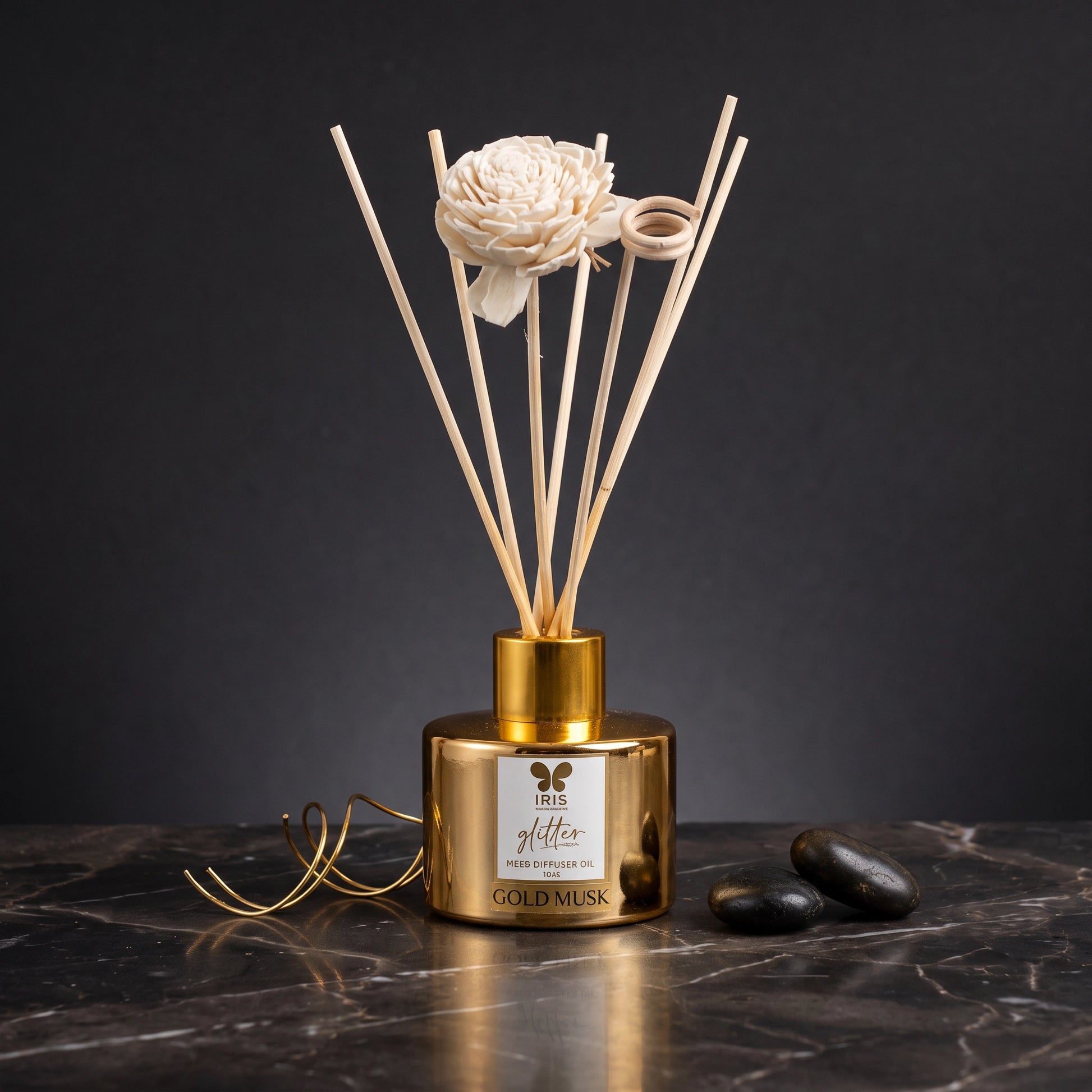 Iris Gold Musk Reed Diffuser - Loopify
