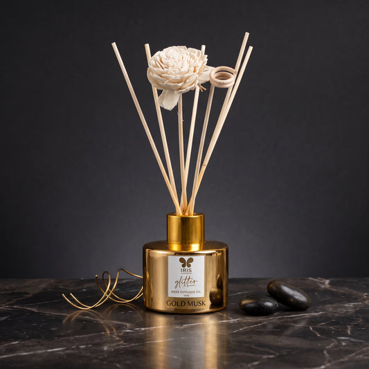 Iris Gold Musk Reed Diffuser - Loopify
