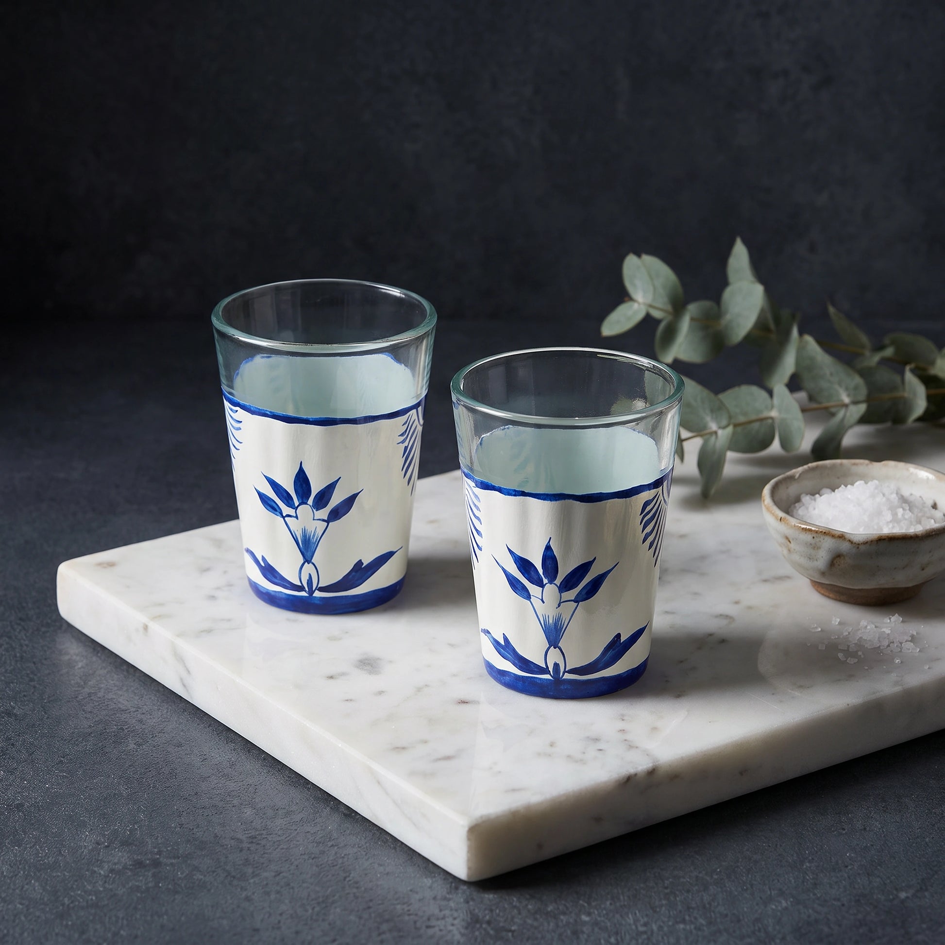 Hand-Painted Teacups – Set of 2 - Loopify