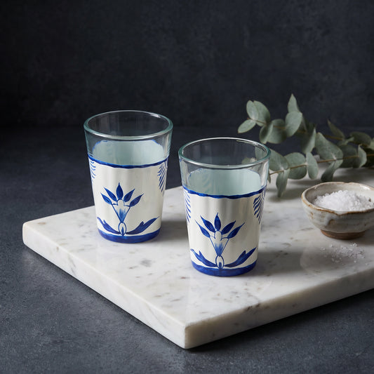 Hand-Painted Teacups – Set of 2 - Loopify
