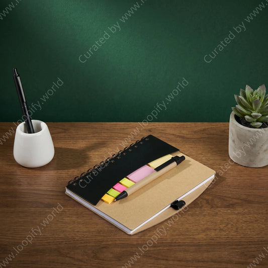 Arya Notebook with Sticky Tabs - Loopify