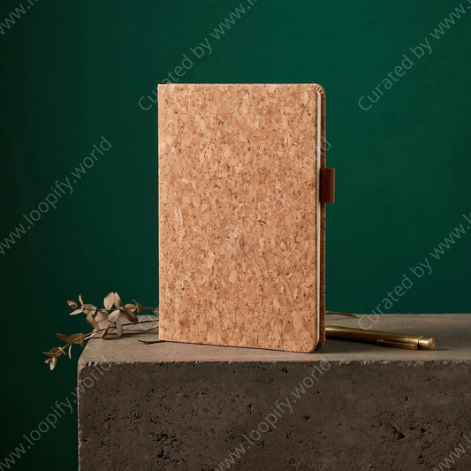 Rumi Cork Cover Journal - Loopify