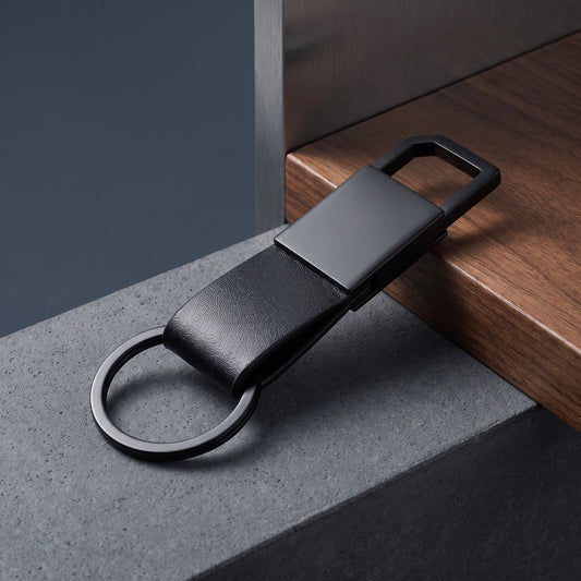Geometric Keychain with Dog Hook - Loopify