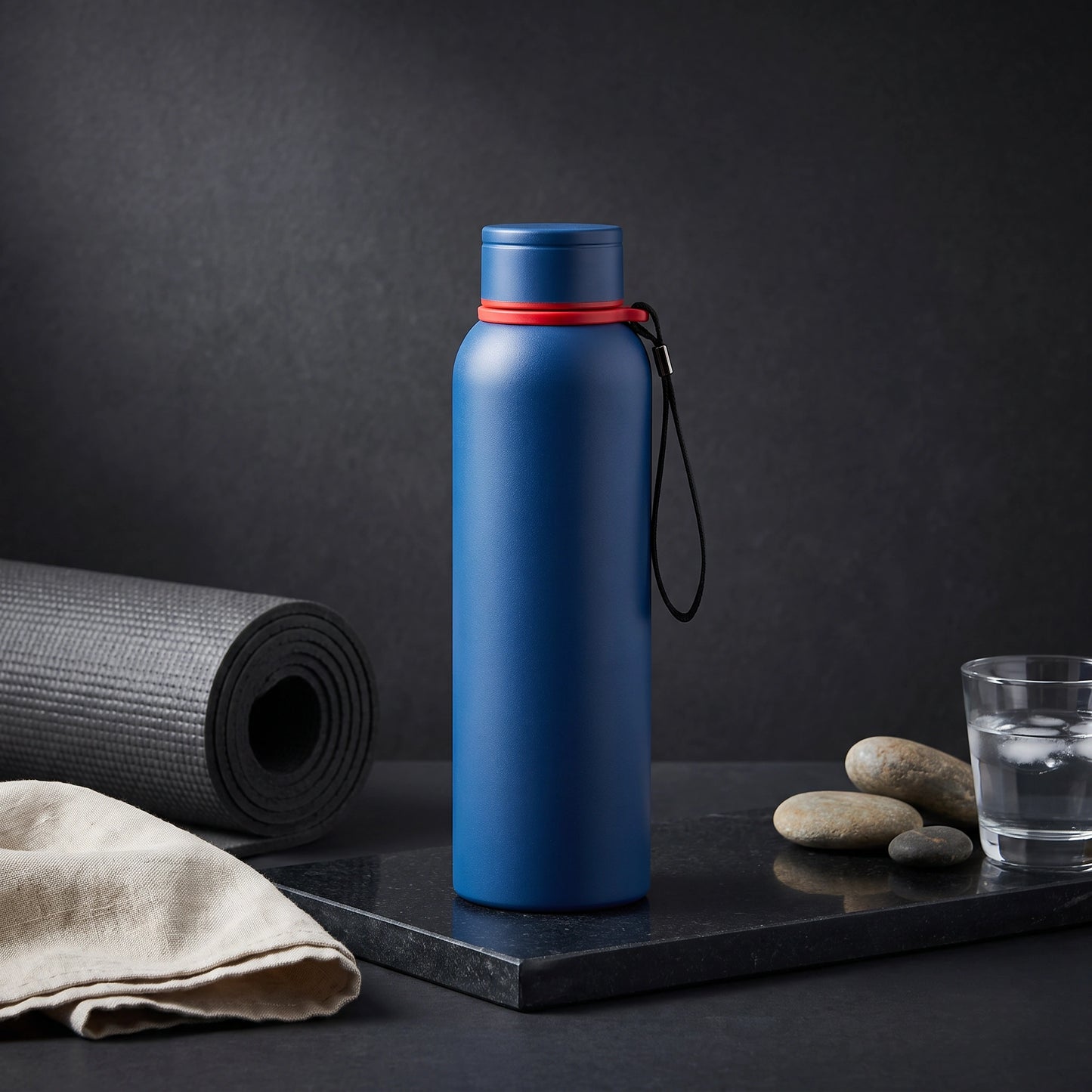 Klar Insulated Bottle – Navy - Loopify