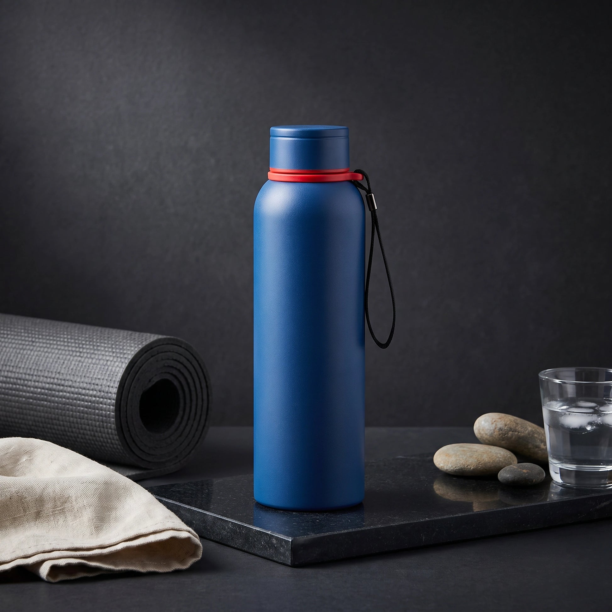 Klar Insulated Bottle – Navy - Loopify