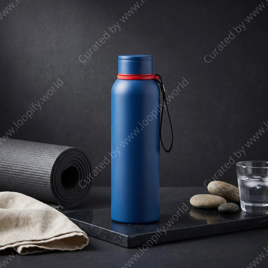Klar Insulated Bottle – Navy - Loopify