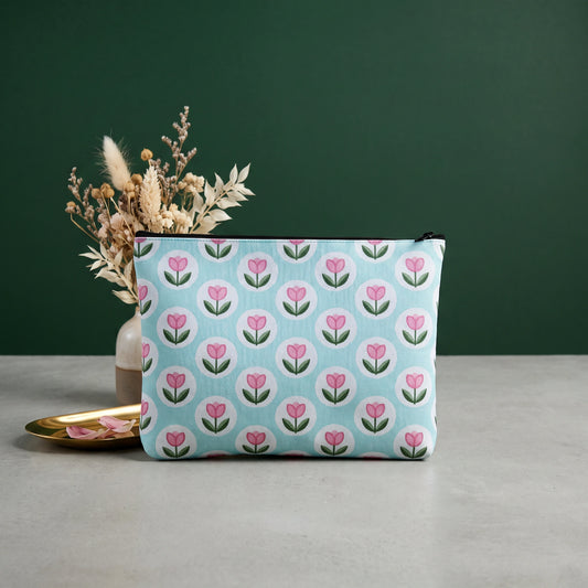 Lotus Soft Felt Pouch - Loopify