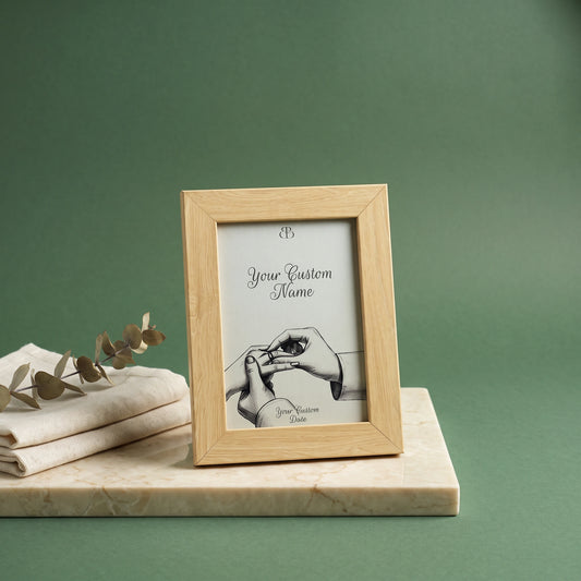 'Made For Us' Personalised Frame - Loopify