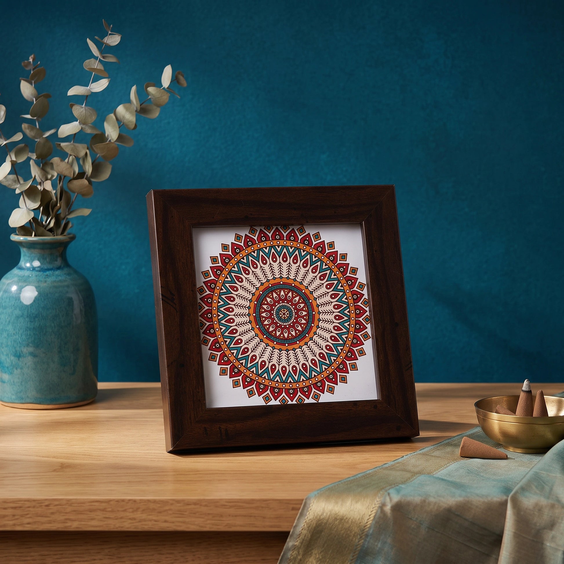 Mandala Wooden Coaster - Loopify