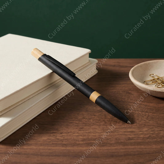 Midnight Bamboo Eco Pen - Loopify