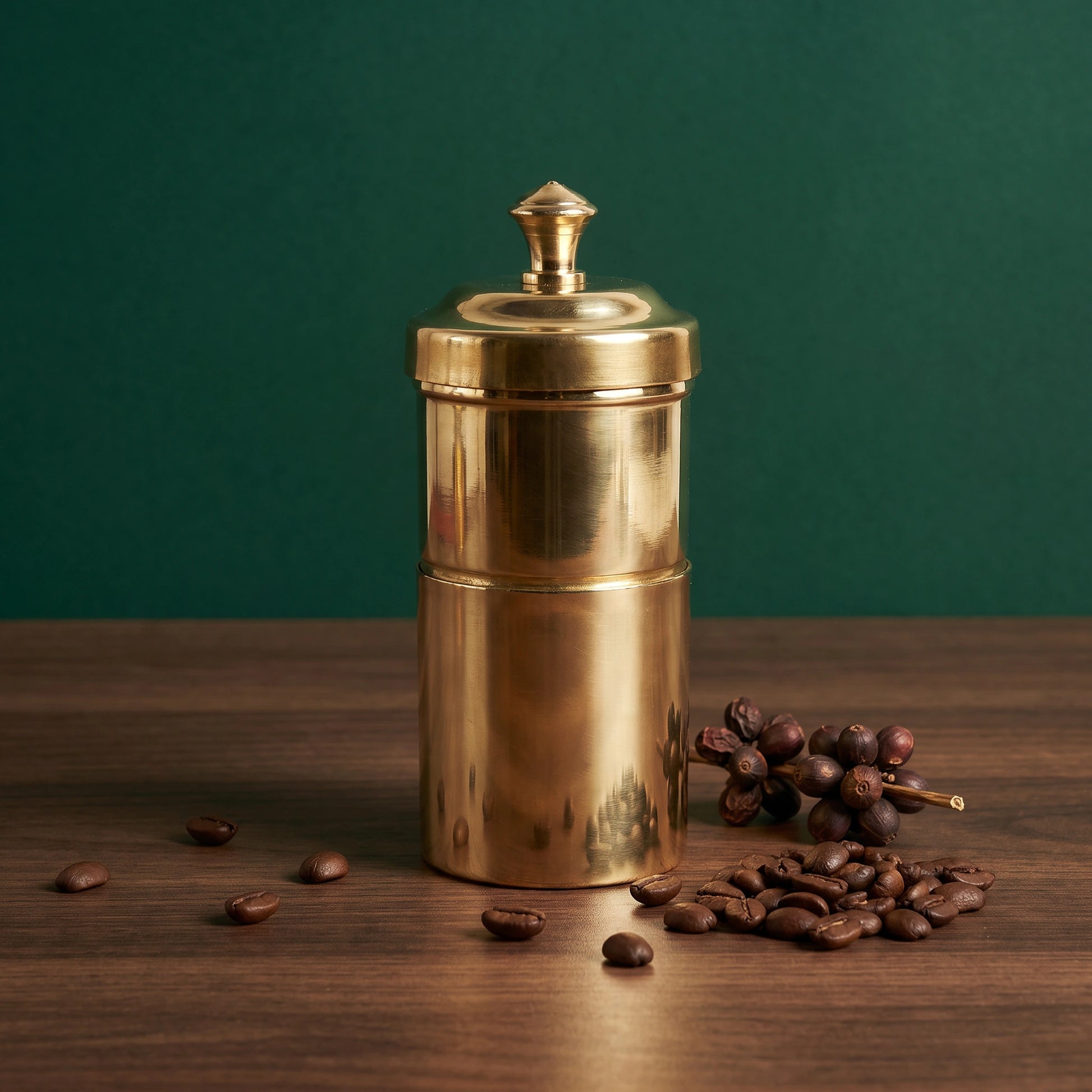 Mini South Indian Brass Filter - Loopify