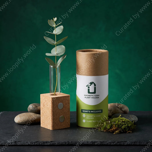 Magnetic Glass Mini Planter - Loopify