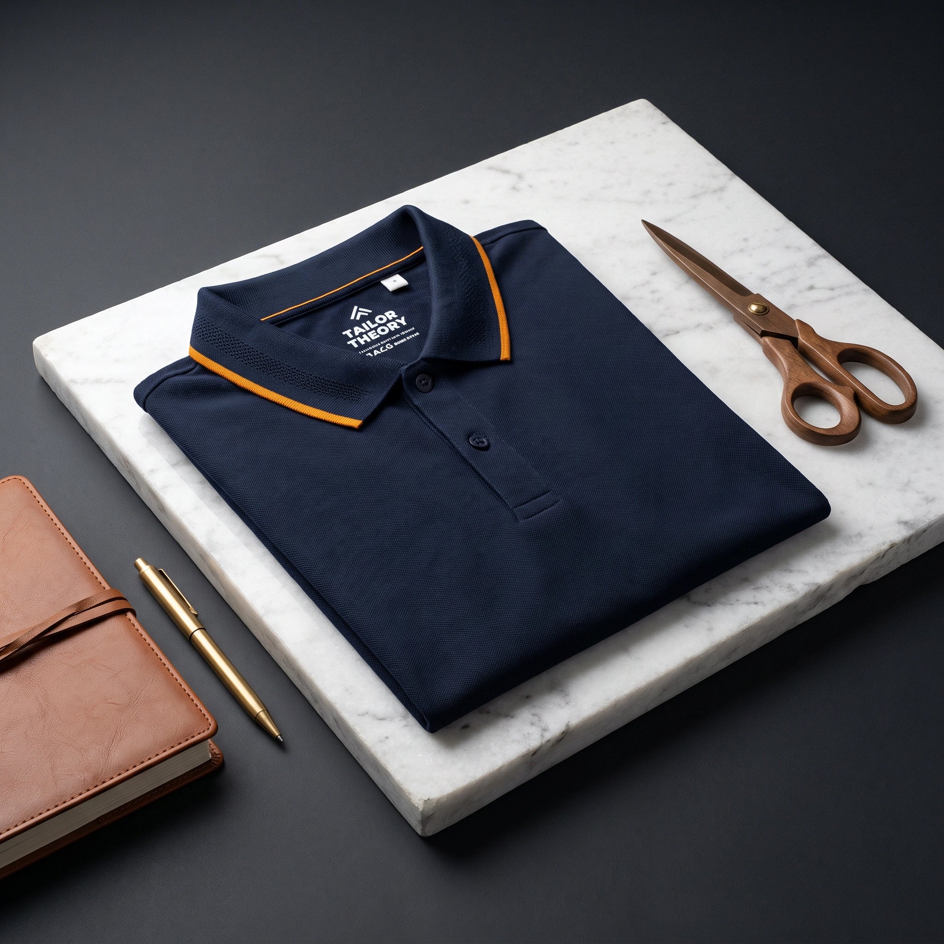 Mint Drip Polo by Tailor Theory - Loopify