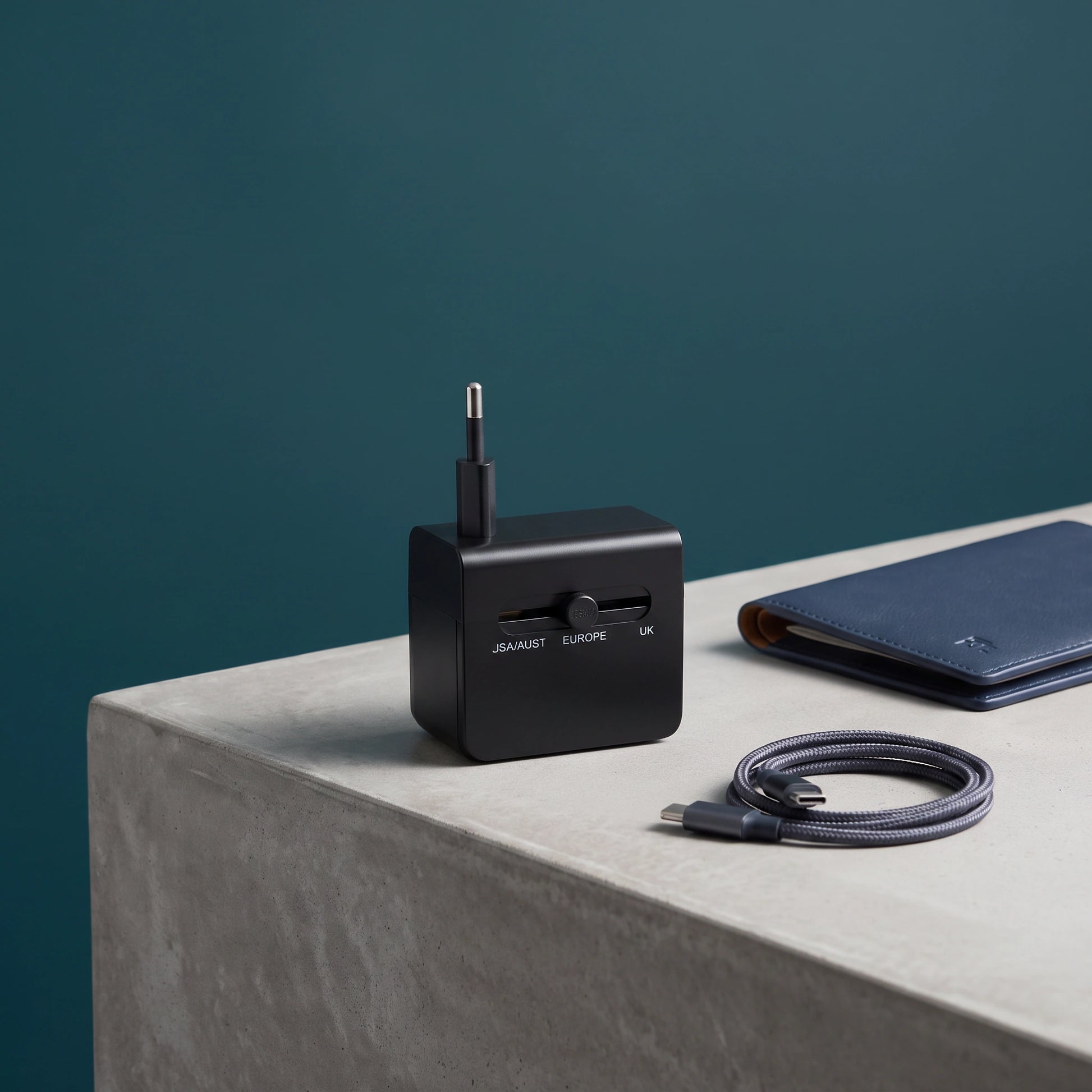 Universal Travel Adapter with Dual USB - Loopify