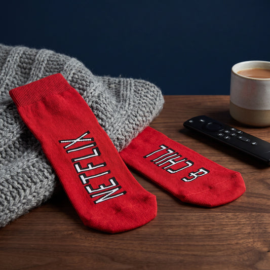 Netflix & Chill Cosy Socks - Loopify