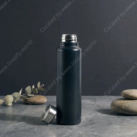 Obsidian Premium Black Bottle - Loopify
