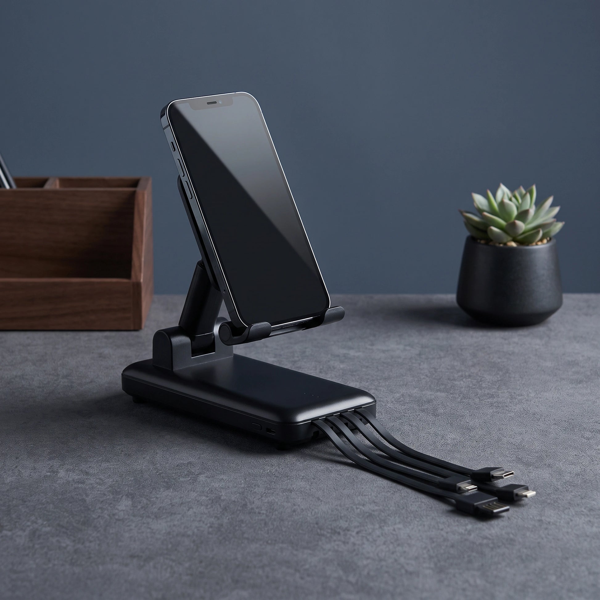 Multi-Use 10000mAh Power Bank with Stand - Loopify