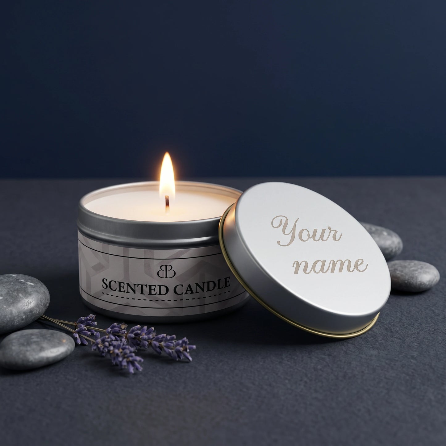 Name-Engraved Scented Candle - Loopify