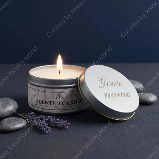 Name-Engraved Scented Candle - Loopify