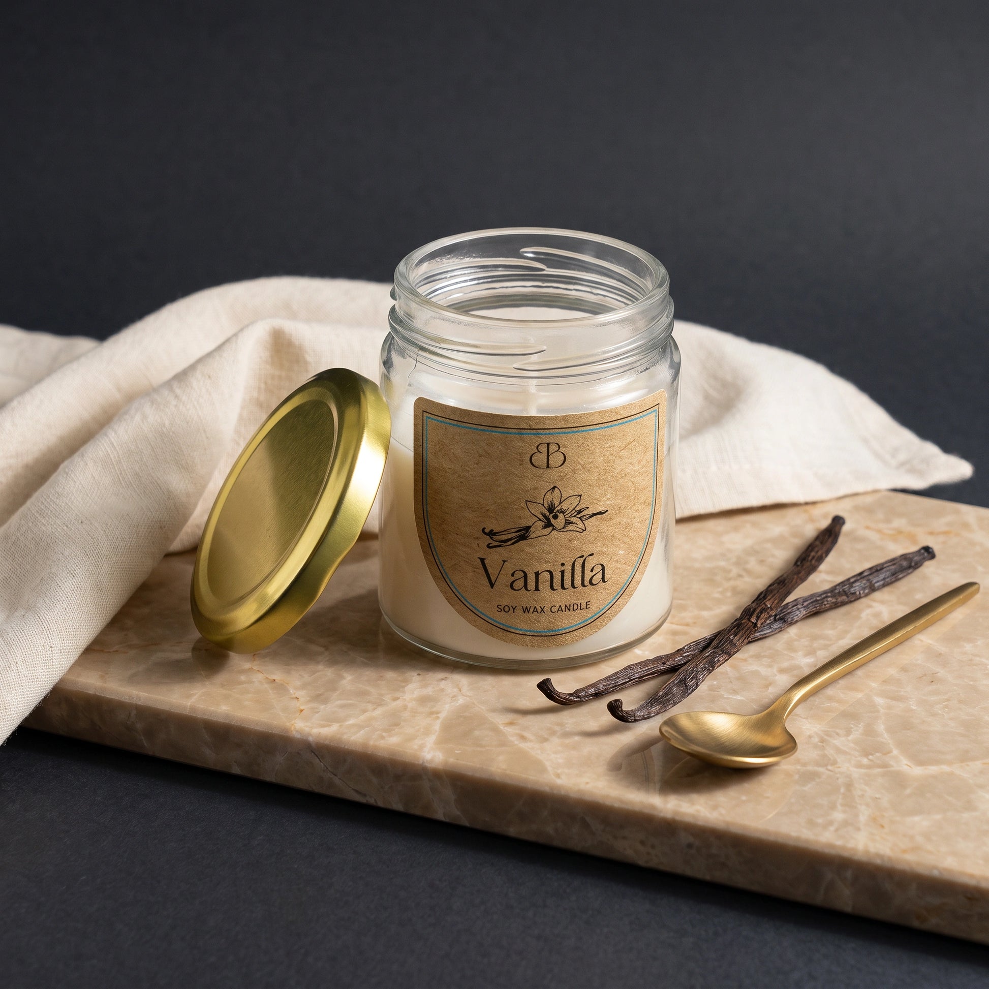 Vanilla Hush Scented Candle - Loopify