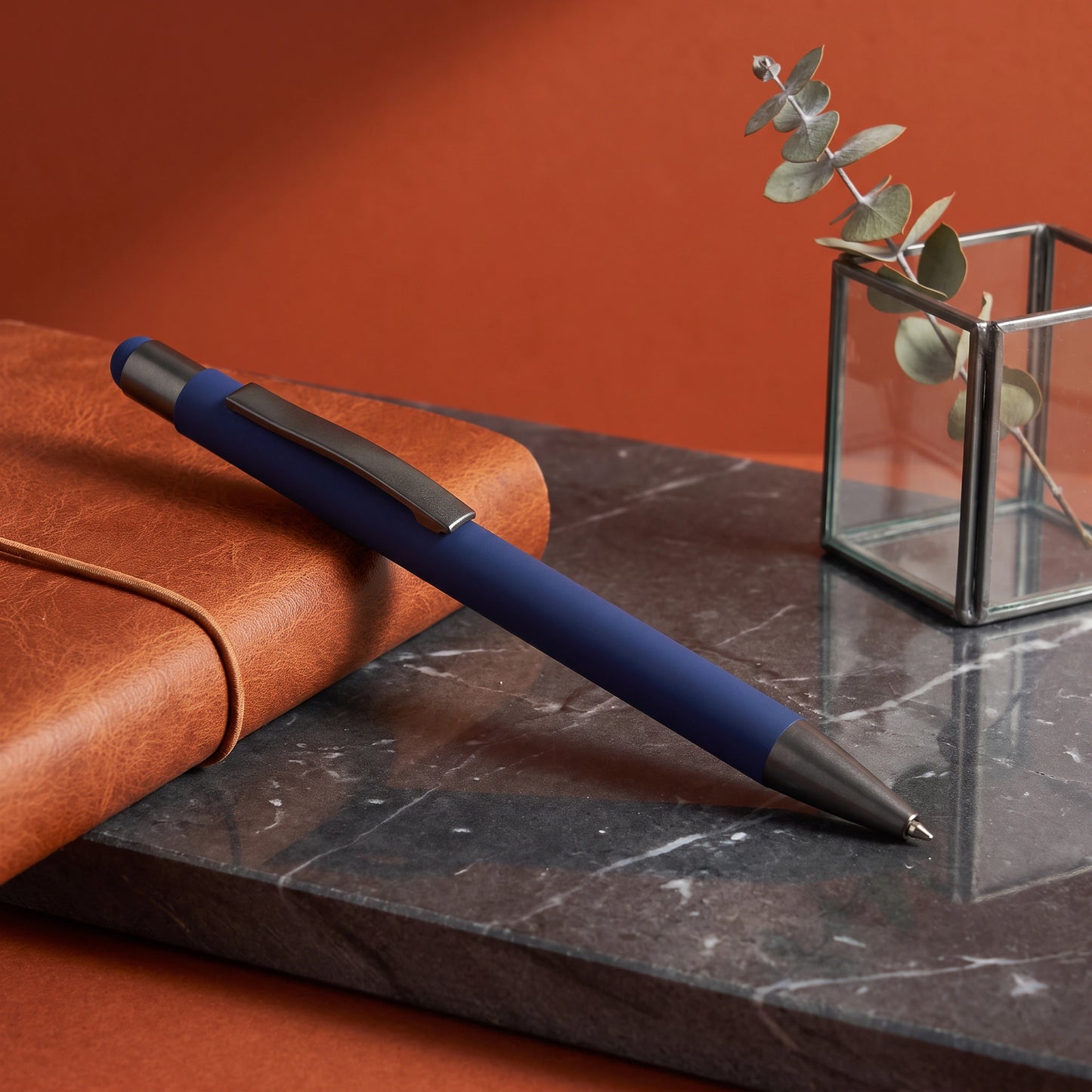 Signature Matte Blue Ballpoint - Loopify