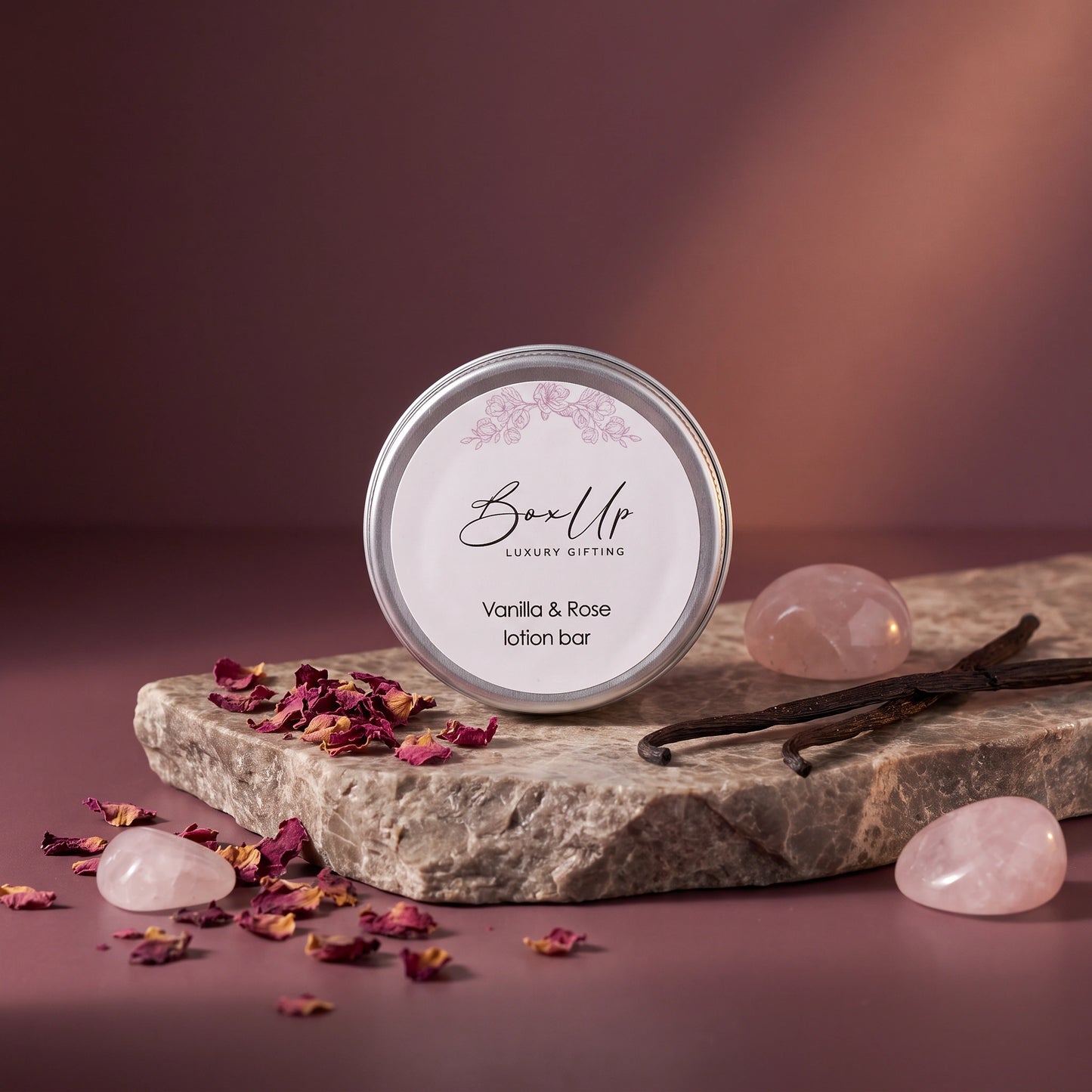 Lavender Rose Solid Lotion Bar - Loopify