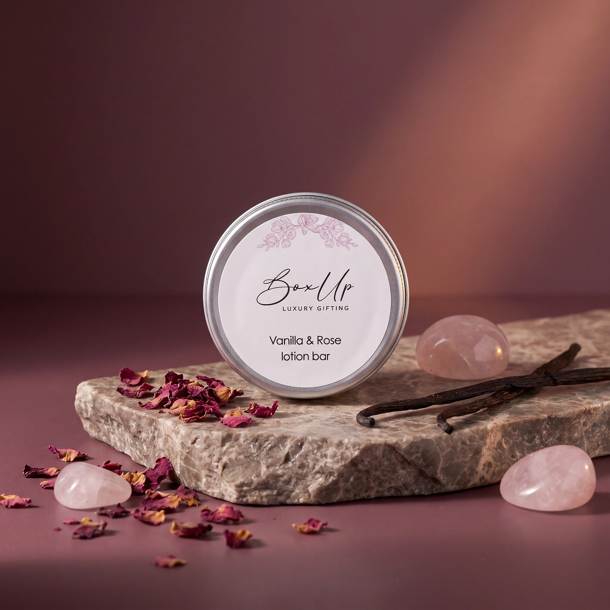 Lavender Rose Solid Lotion Bar - Loopify