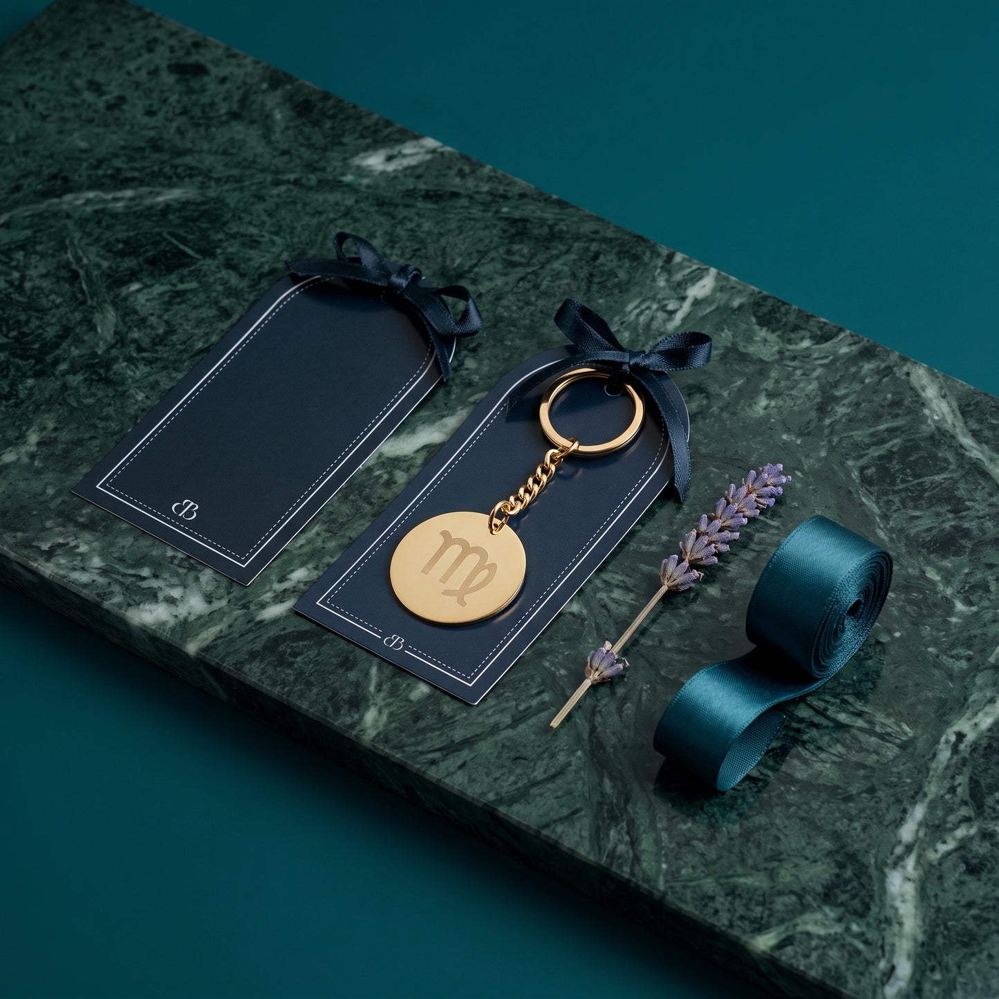 The Cosmic Zodiac Keychain – Personalised - Loopify