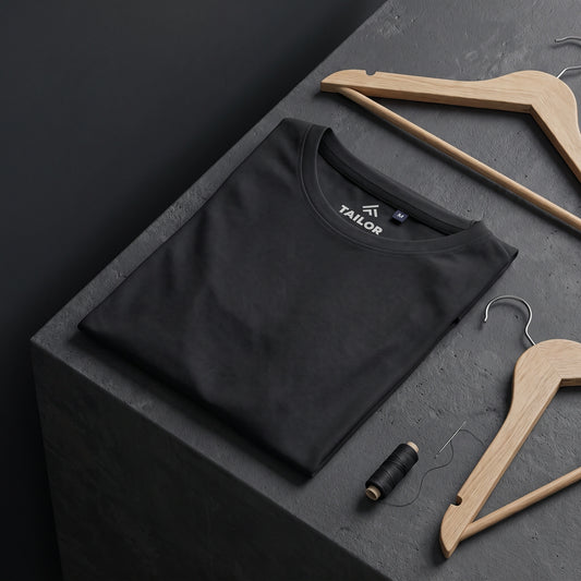 The Flow Classic Black T-Shirt - Loopify