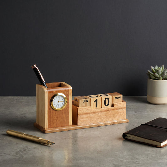 Timber Station 4-in-1 Pen Stand - Loopify