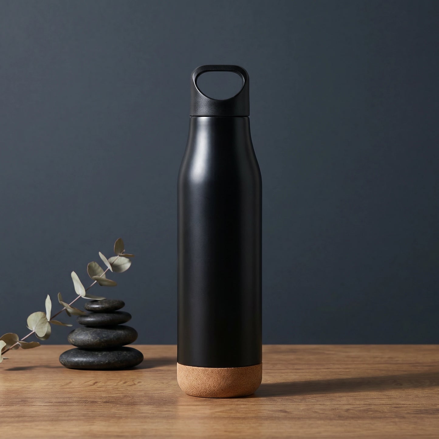 Amanzi Metal & Cork Bottle - Loopify